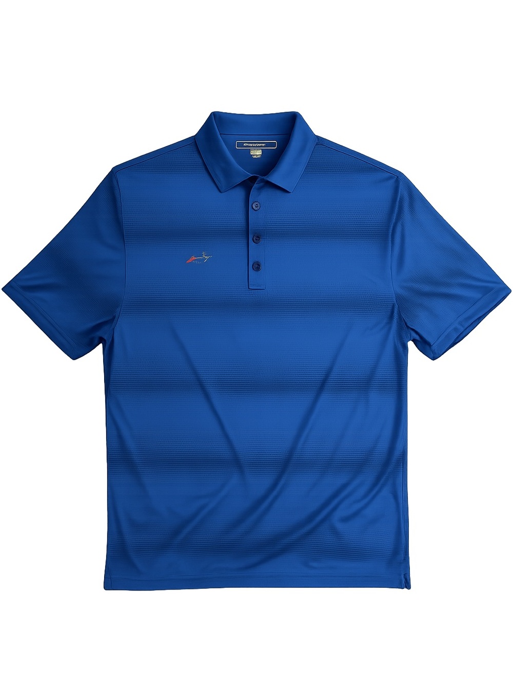Greg Norman Play Dry Polo Shirt Mens XXL Blue Performance Golf Short Sleeve